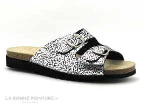 Achat chaussures Artika Femme Mule, vente Artika BASQUE Balthazar Argent - Mule reglable Femme