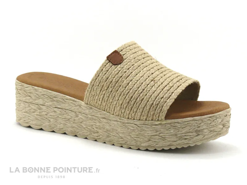 Achat chaussures Eva Frutos Femme Mule, vente Eva Frutos 726 naturel - Mule Femme beige