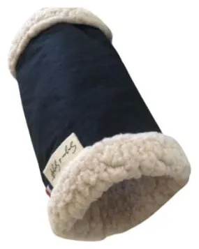 BARNABE Manchon bébé - Bleu uni