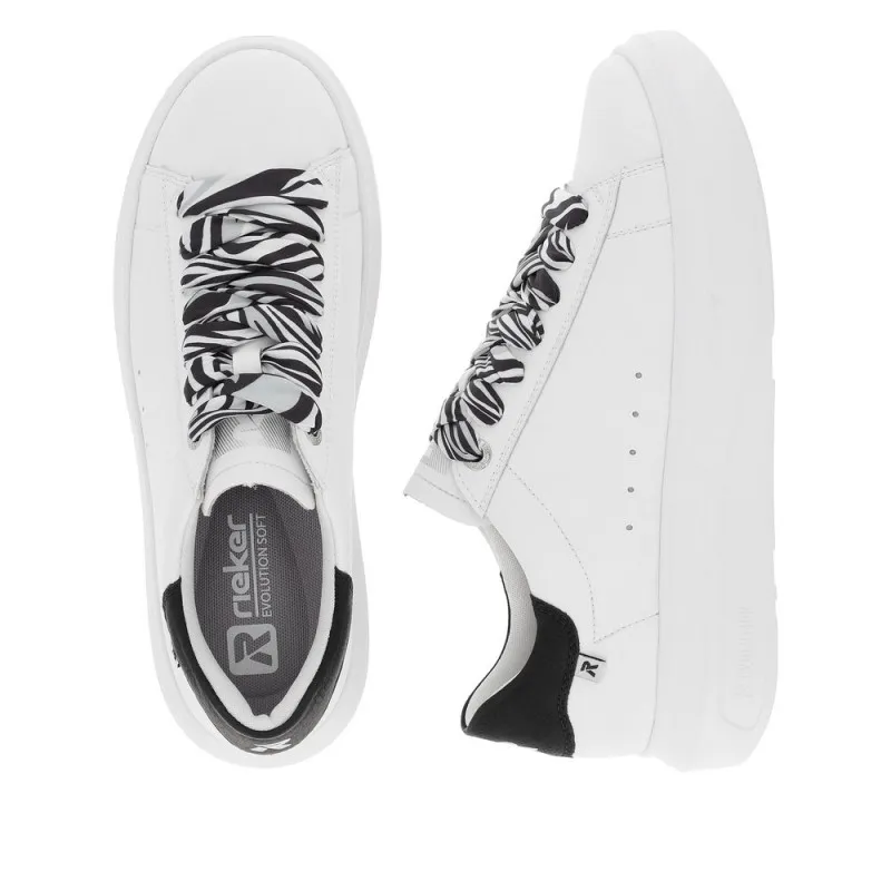 Basket W1201-80 Rieker blanc