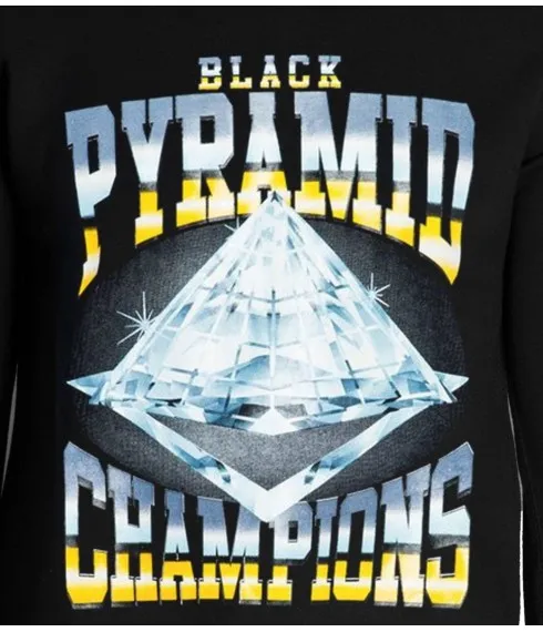 BLACK PYRAMID - SWEAT COL ROND CHAMPIONS