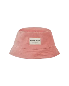 Bob velours enfant blush