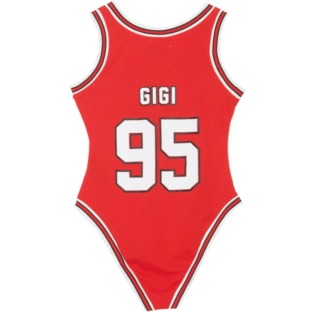 Body Gigi 95 rouge blanc