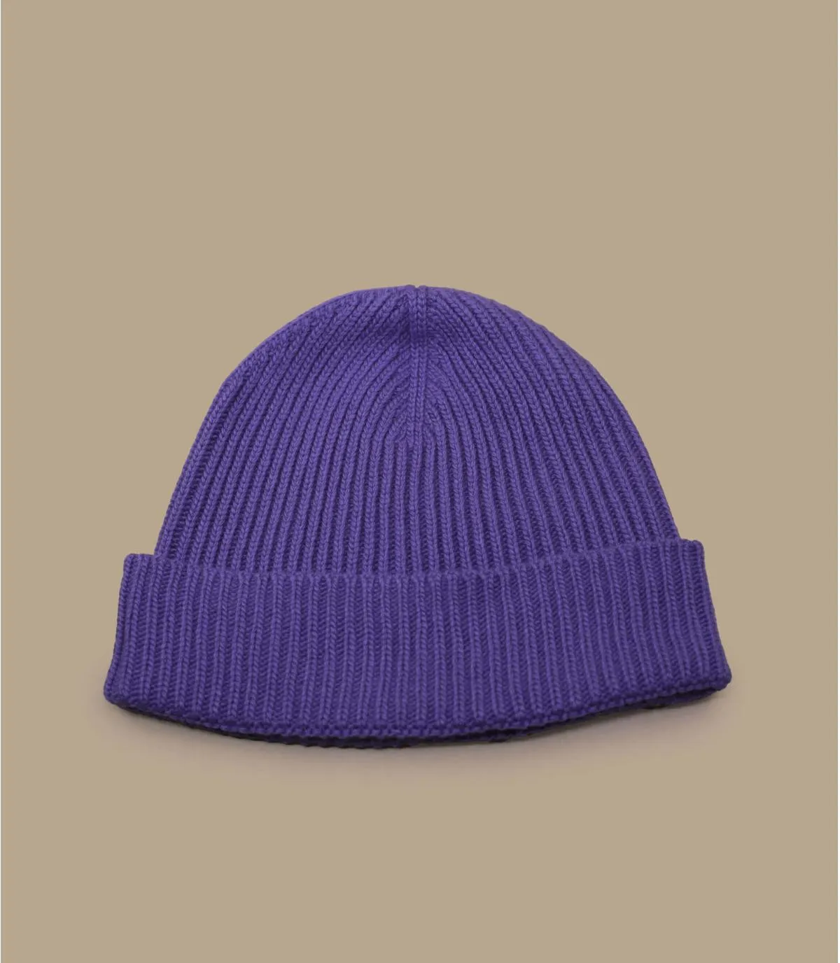 bonnet violet made in france - Bonnet fabriqué en France Ecovero violet : Headict