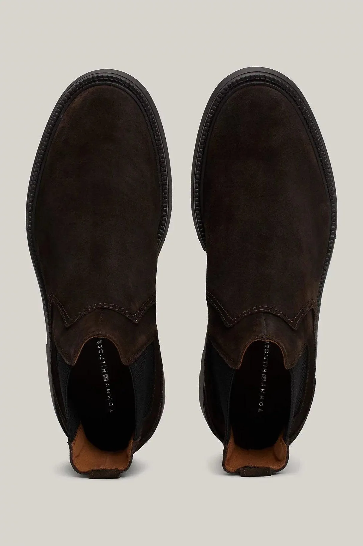 Boots Tommy Hilfiger marron
