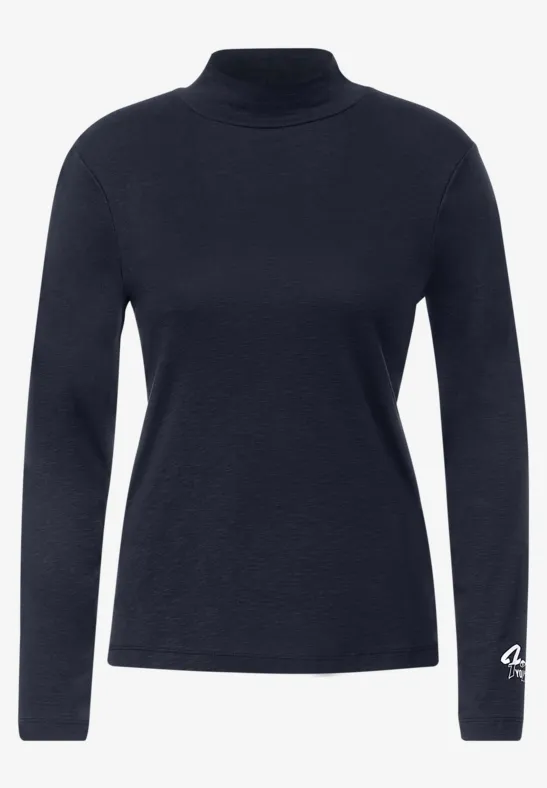 CECIL T-shirt avec turtleneck 