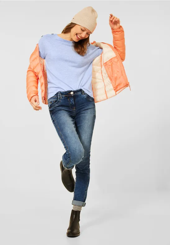 CECIL T-shirt chiné cosy 