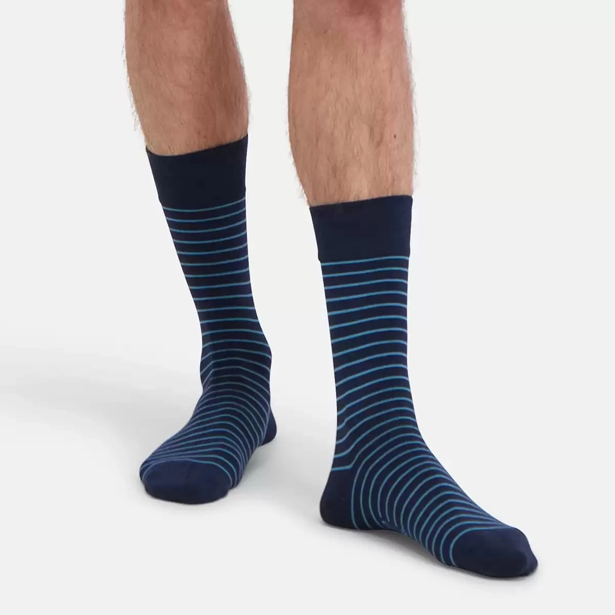 Chaussettes Bamboo Basics Beau Navy Wide Lt Blue Navy (Lot de 3)