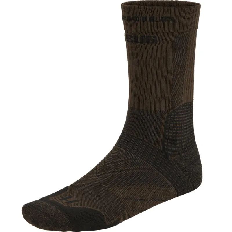 CHAUSSETTES HOMME HARKILA TRAIL - MARRON