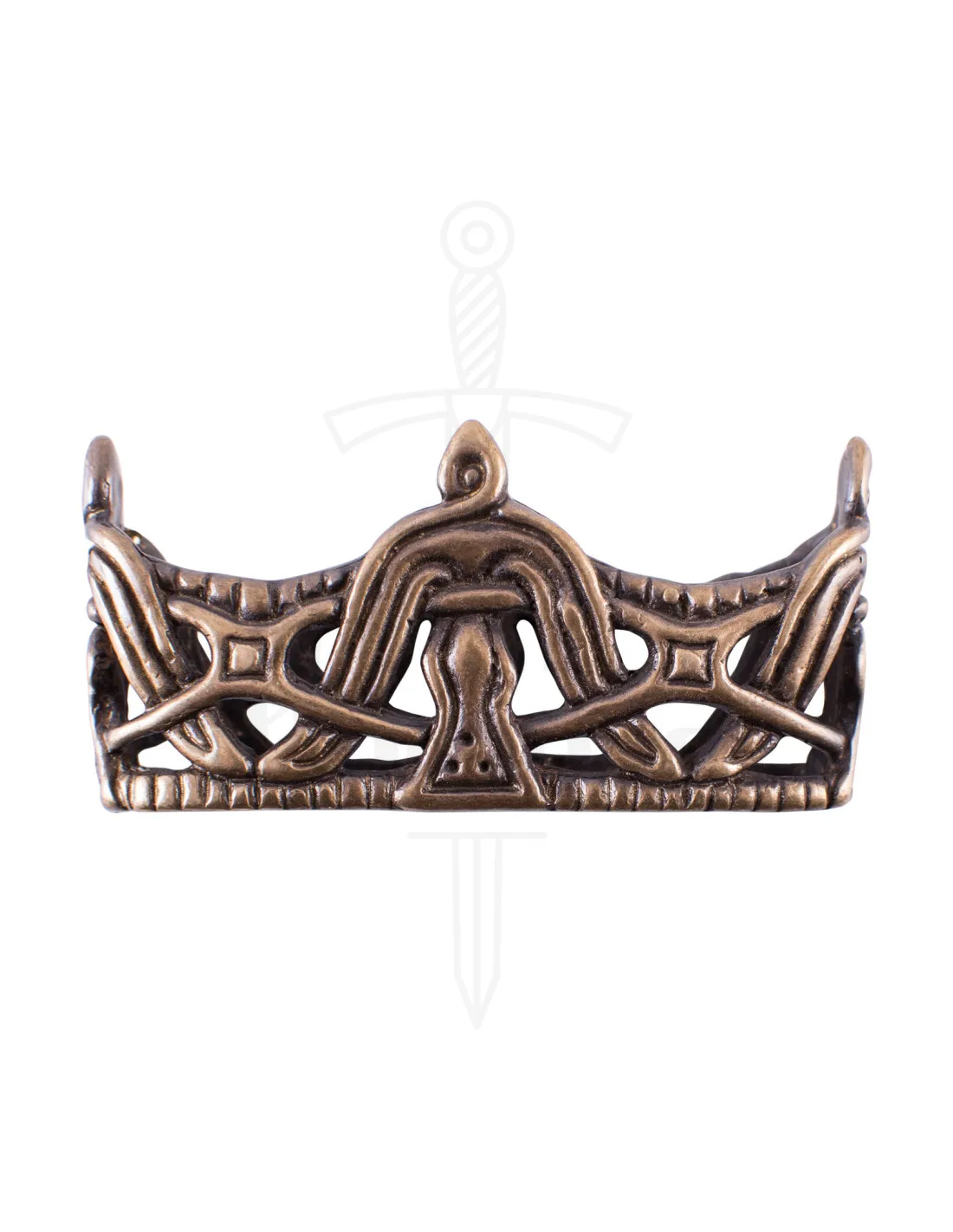 Col fourreau pour épée Viking, finition bronze vieilli ⚔️ Boutique Épées
