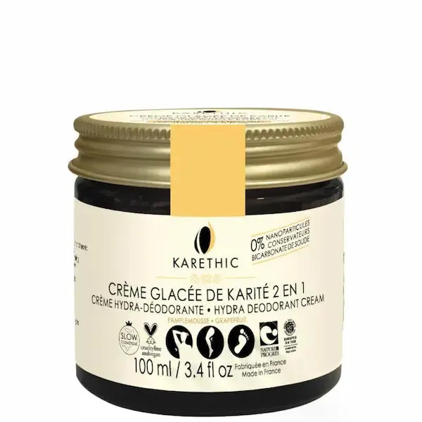 Crème Glacée de Karité 2 en 1- Hydra déodorante - Karethic