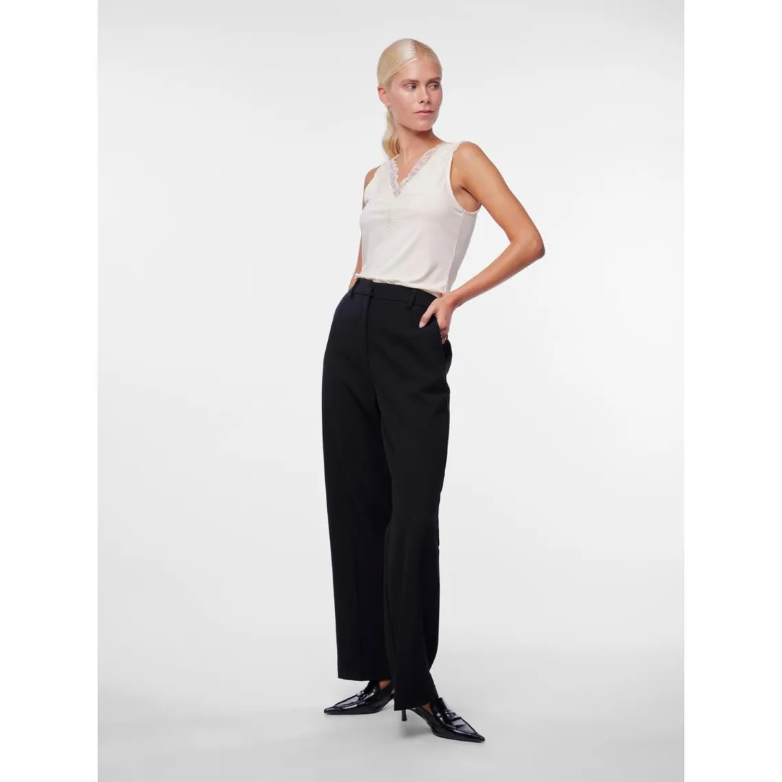 Débardeur sans manches slim fit blanc | 3 Suisses