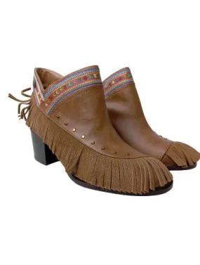 Desigual Bottines à enfiler moucheté style décontracté