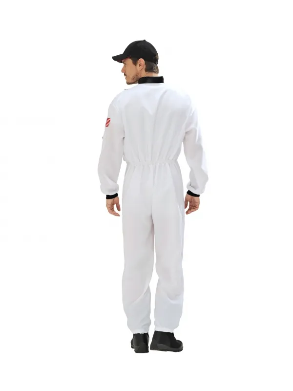Déguisement Cosmonaute Blanc Homme (combinaison)