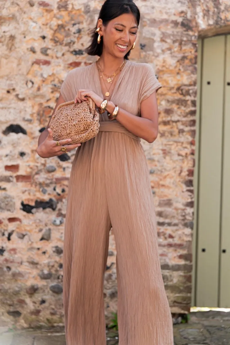 EMPIRE Camel Combinaison Multi-Position femme