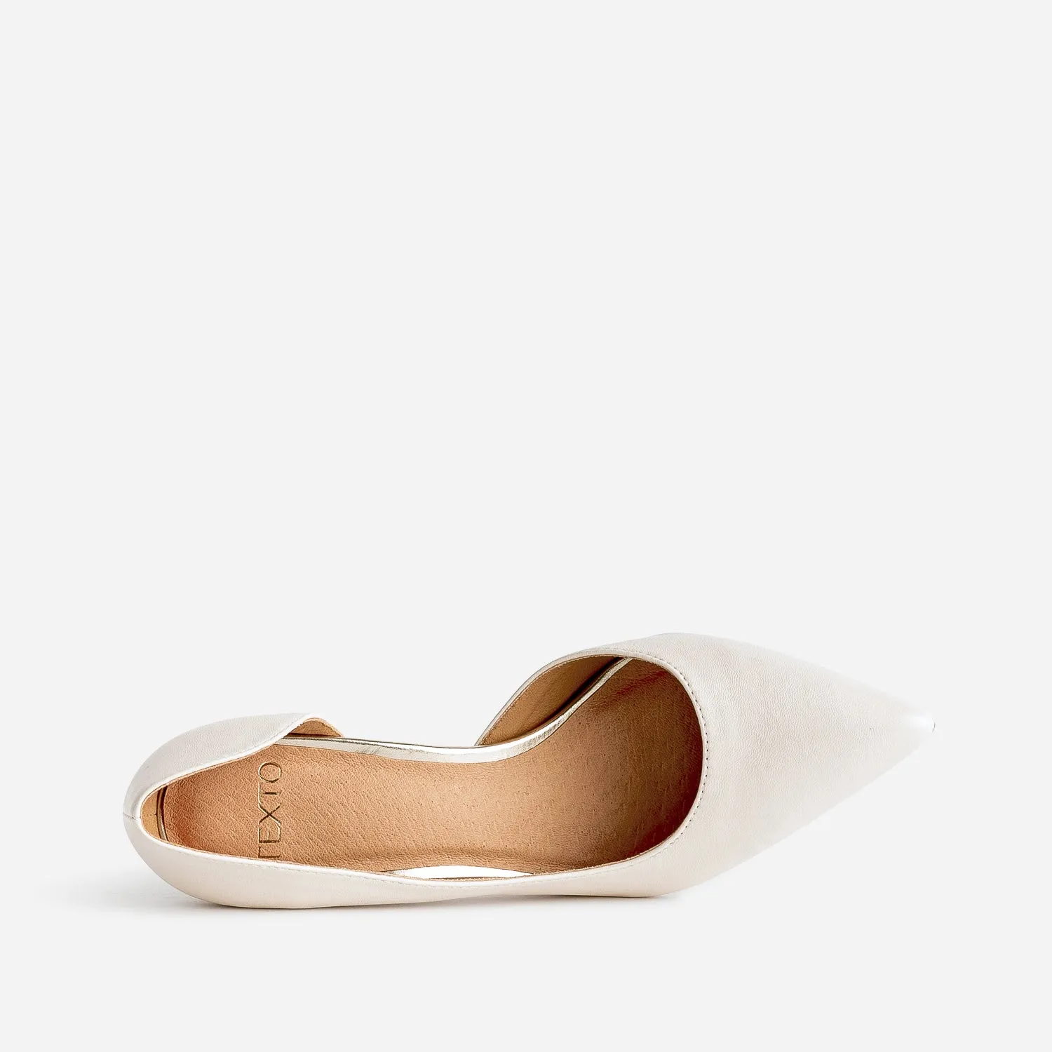 Escarpin TEXTO beige cut out - Escarpins Femme | ERAM