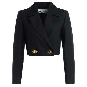 Ganni Veste courte noire