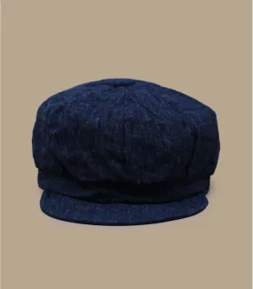gavroche femme bleu marine lin - Serena bleu marine Fiebig : Headict