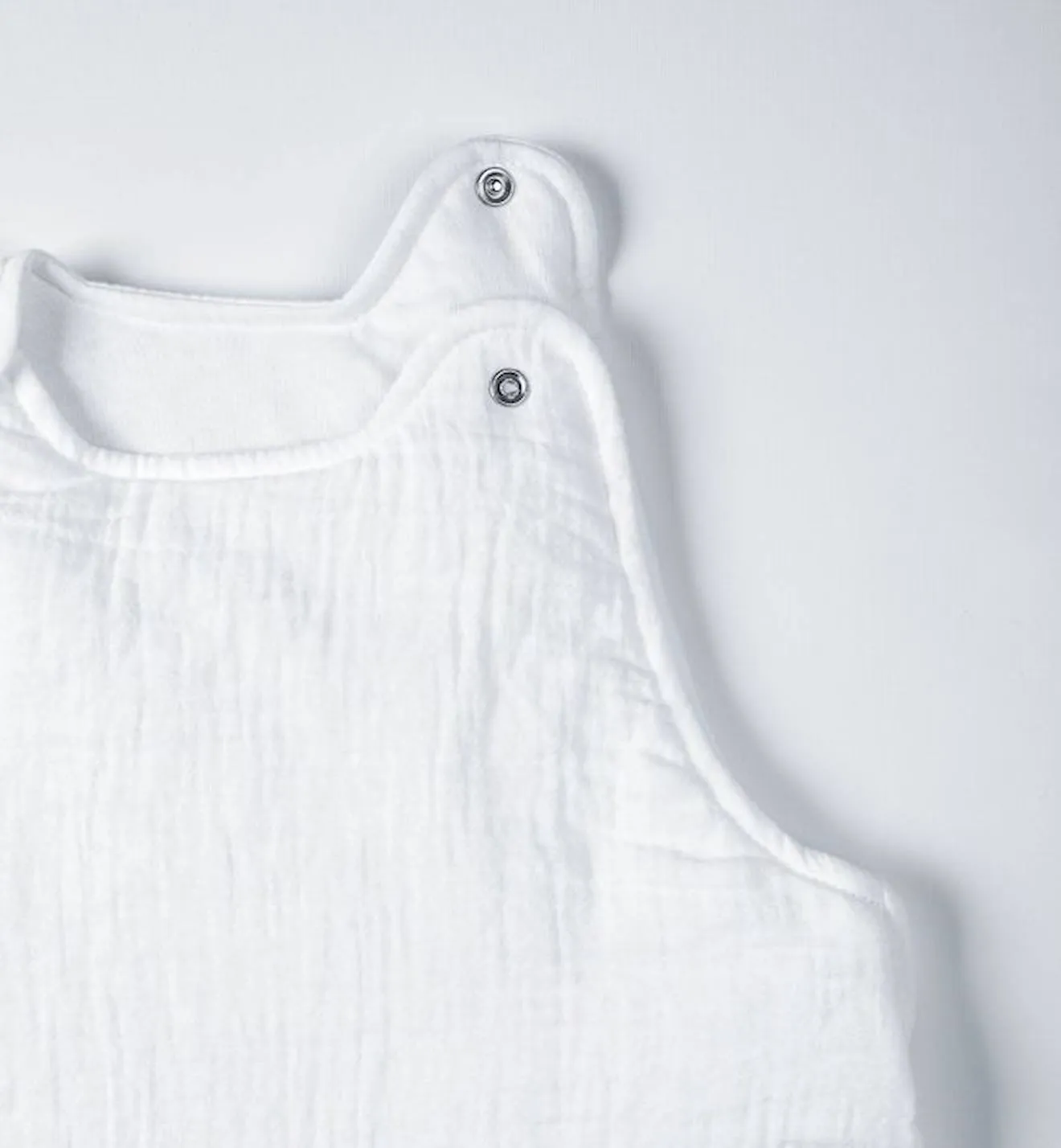 Gigoteuse Gaze de Coton Bio blanc - Kadolis