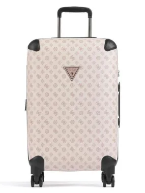 Guess Wilder 4G Peony Chariot À Bagages À Main Nu Clair - Achetez À Prix Outlet!