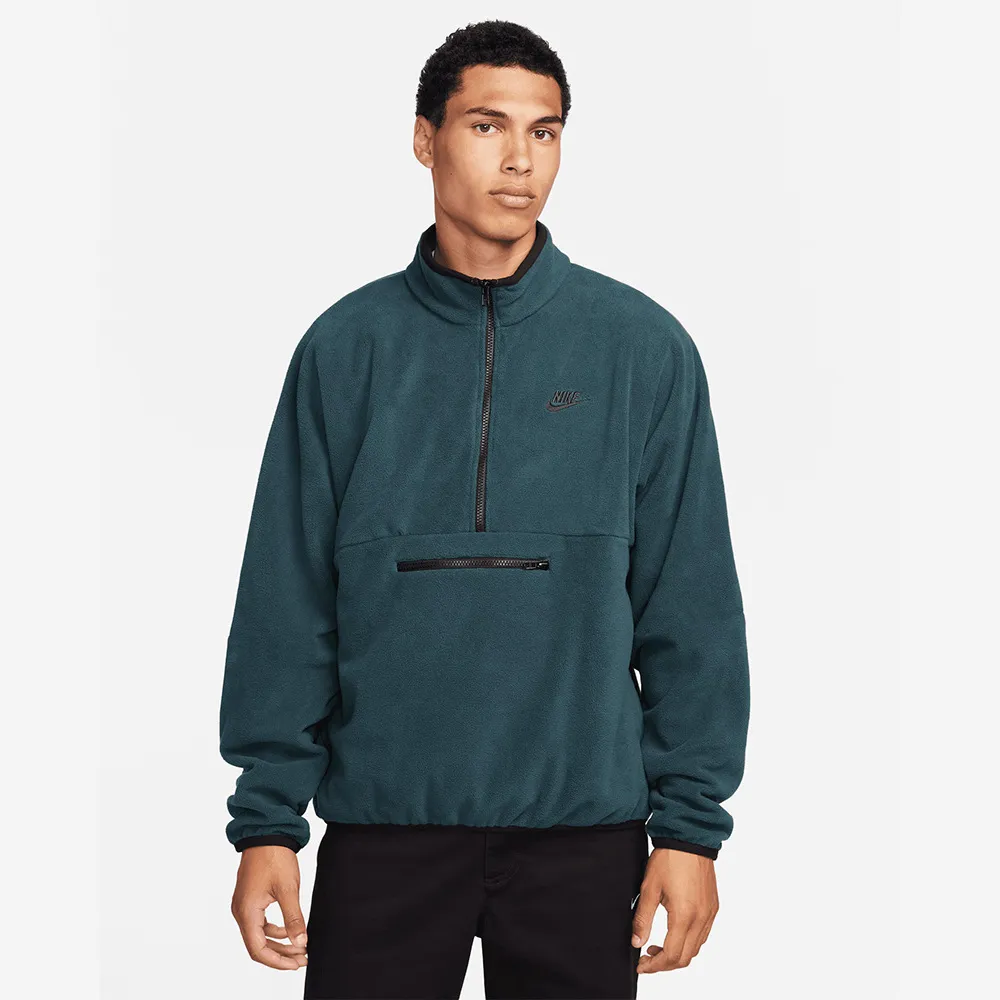 Haut 1/2 Zip Nike Sportswear Club Fleece Vert pour homme