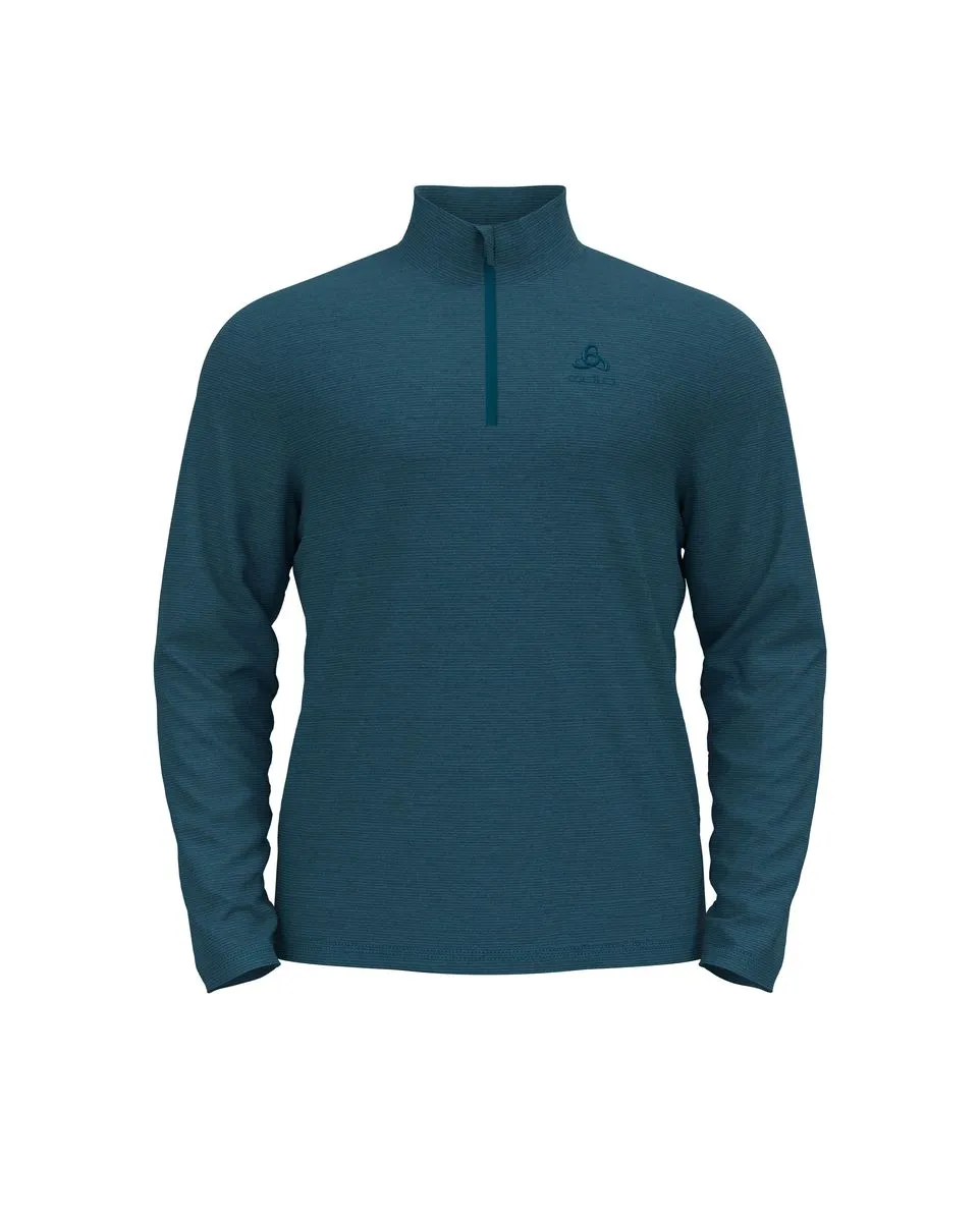 Haut col zip Homme MID LAYER 1/2 ZIP ROY Bleu