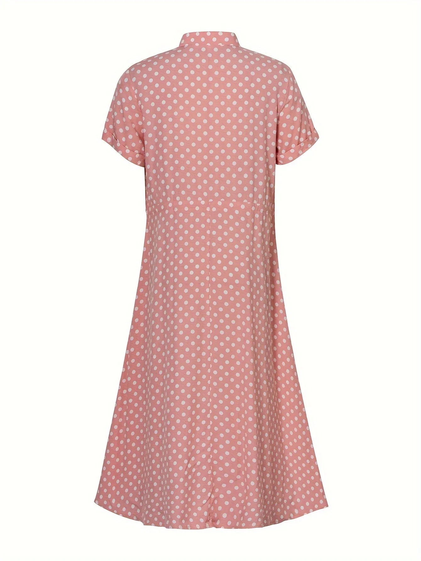 Irmgard | Polka Dot Print V-cou robe femme