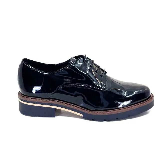 Ivoire 22034ct Vernis Cuir Vernis Noir
