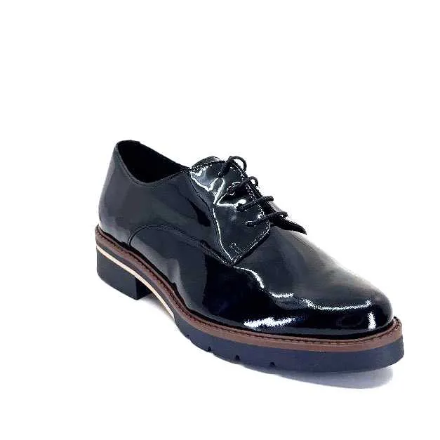 Ivoire 22034ct Vernis Cuir Vernis Noir