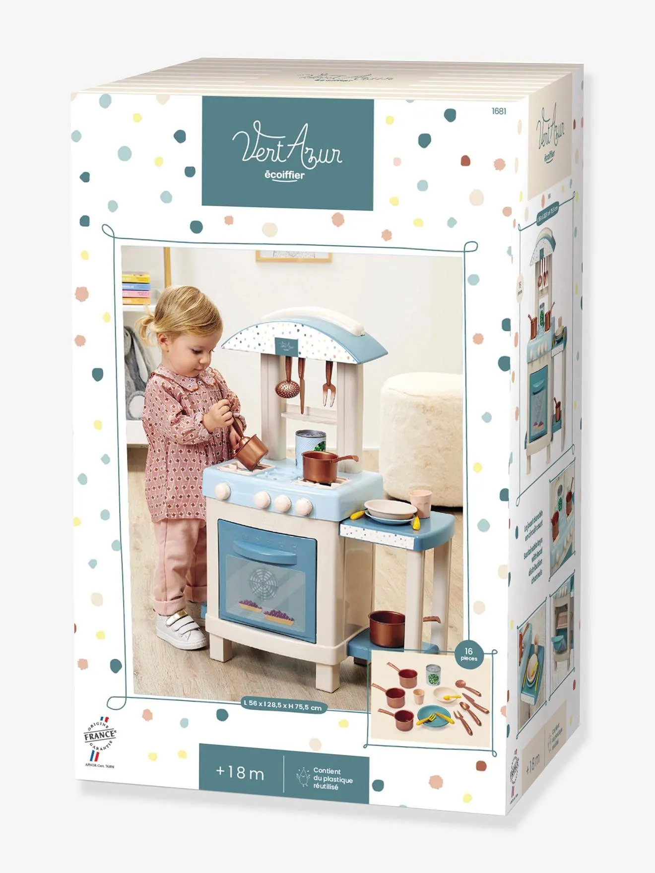 La Cuisine Gourmande - ECOIFFIER bleu - Ecoiffier