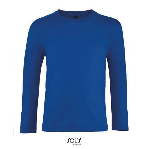 Lot de 3 T-Shirts Vierges SOL´S 02947 à Manches Longues Pour Enfant
