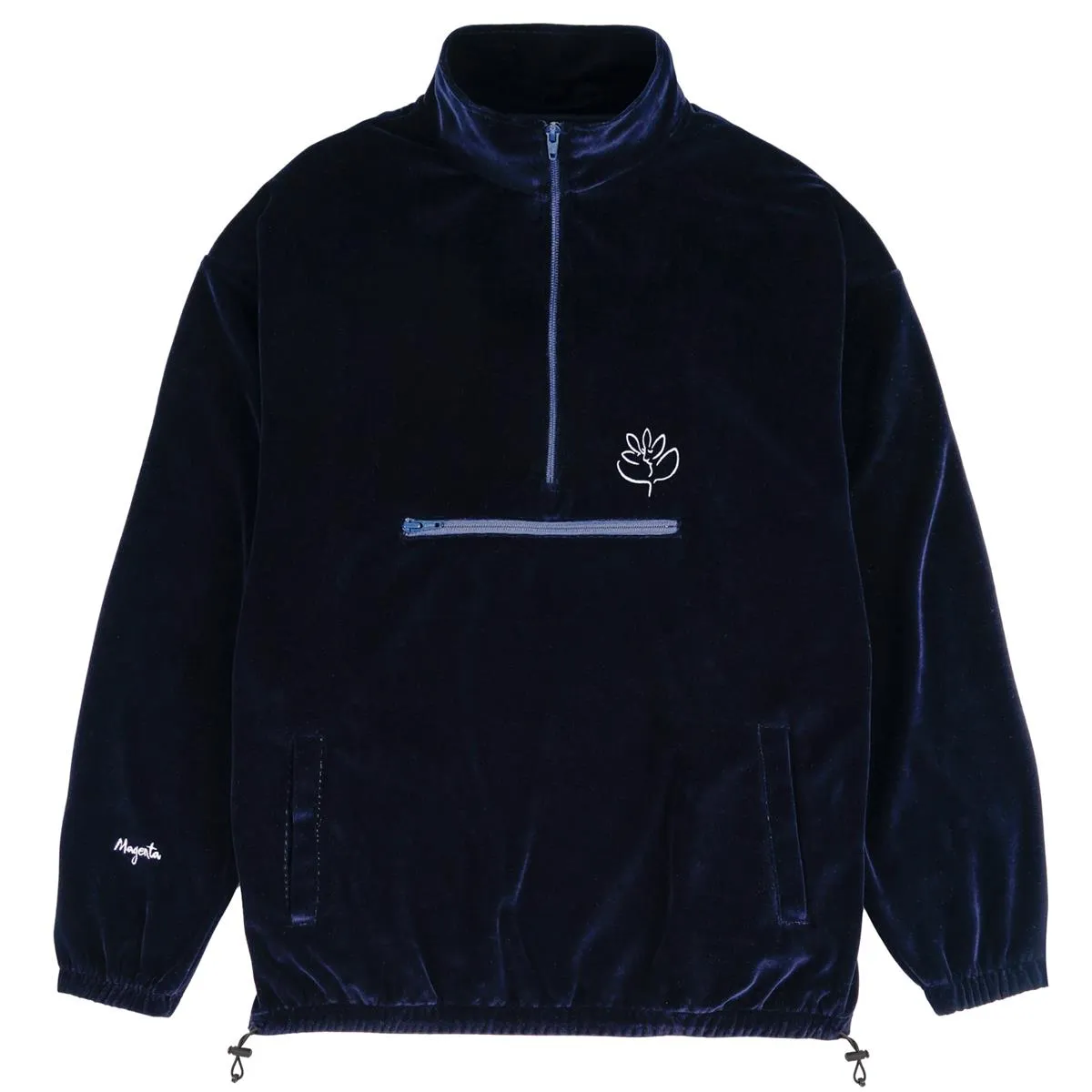Magenta Skateboards - DIMANCHE VELOURS HIGHNECK - NAVY - Navy