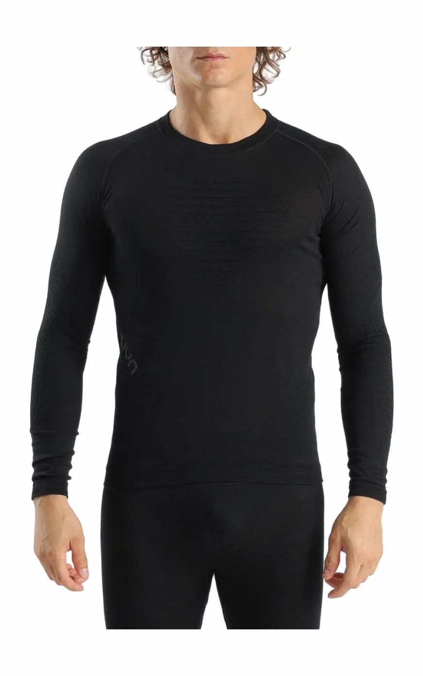 Maillot de Corps UYN Homme Fusyon Biotech UW Black