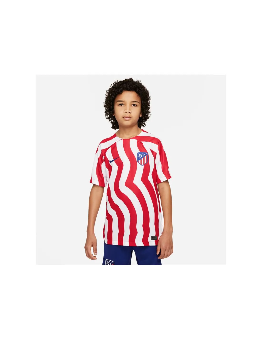 Maillot de football Nike Atletico Madrid 2022/23 Kids White
