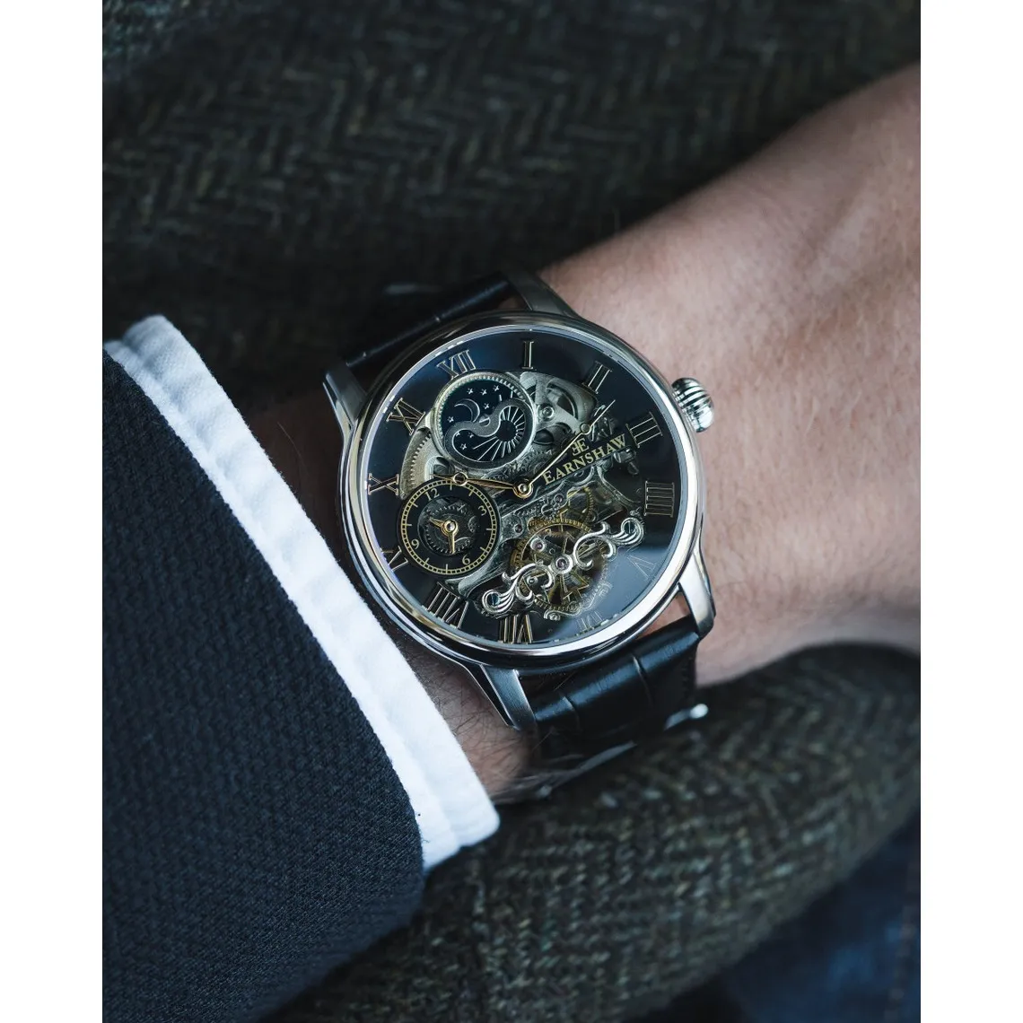 Montre Homme ES-8006-04 - Earnshaw Longitude | 3 Suisses