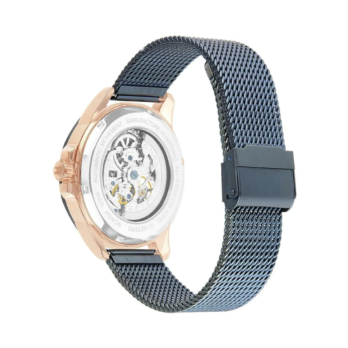 Montre Montignac Mow804 Bleu Homme  | 3 Suisses