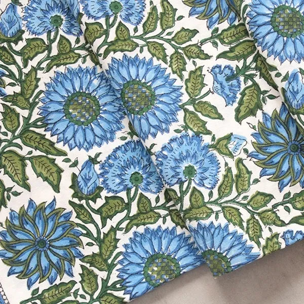 Nappe Indienne En Coton Imprimé | Artisanat Indien | Pankaj e-Boutique