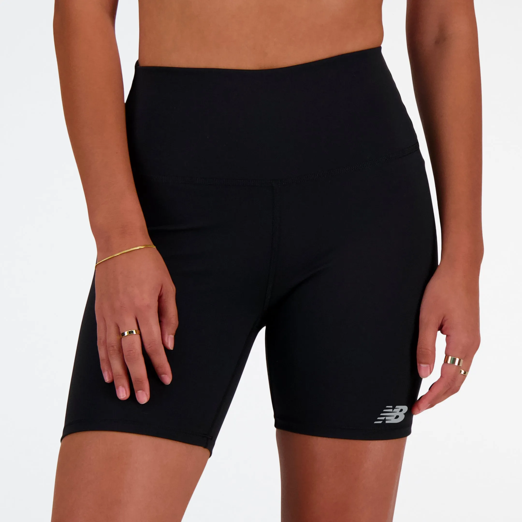 New Balance - NB Harmony High Rise Short 6 - Femme