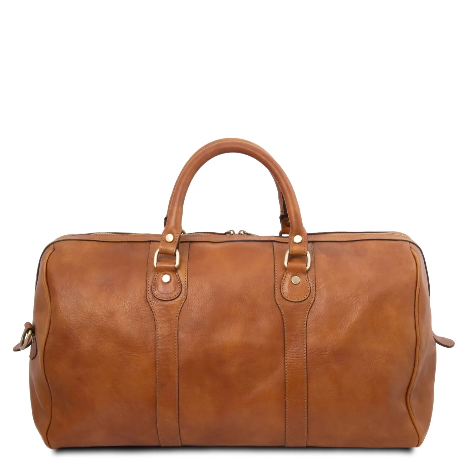 Oslo Sac de Voyage en Cuir Rouge