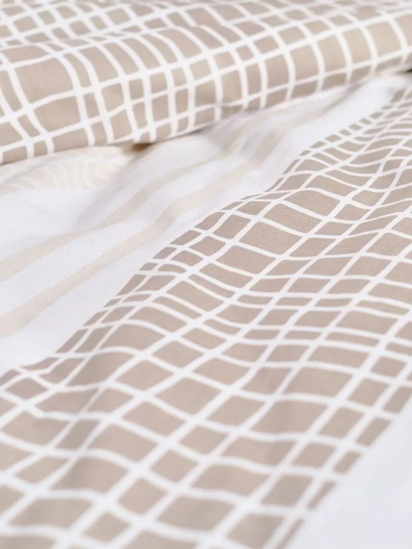 Parure de lit  'SUNSHINE SALOMEE' 'TODAY' - Beige
