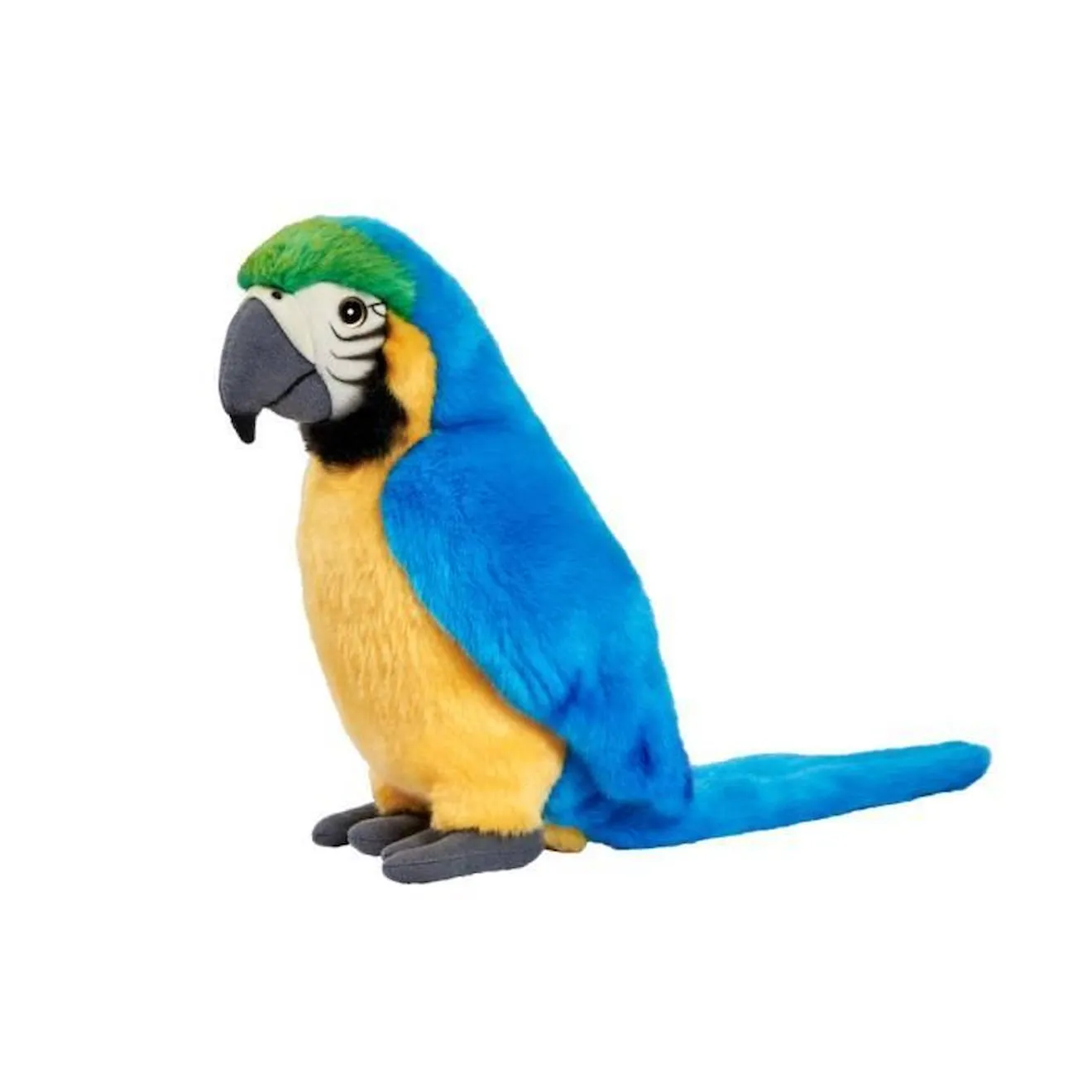 Peluche - ANIMA - Ara Bleu - 27cm - Enfant - Intérieur bleu - Anima
