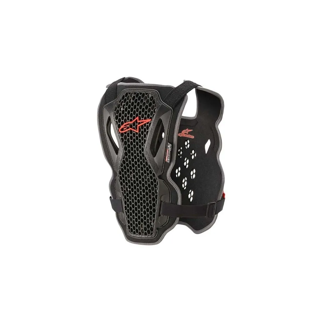 Plastron Alpinestars Bionic Action noir rouge