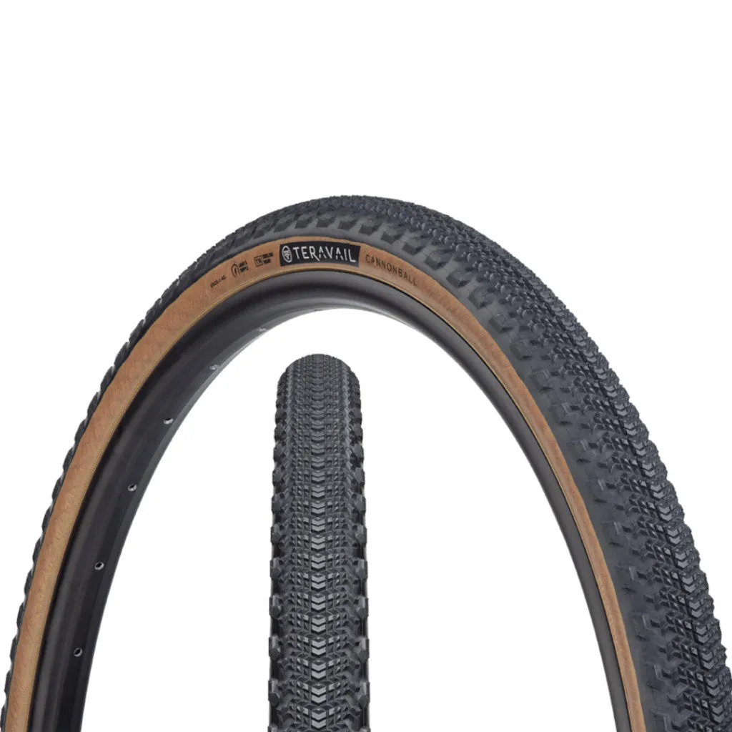 Pneu vélo Gravel Cannonball Teravail 650 / 700 Tubeless Ready