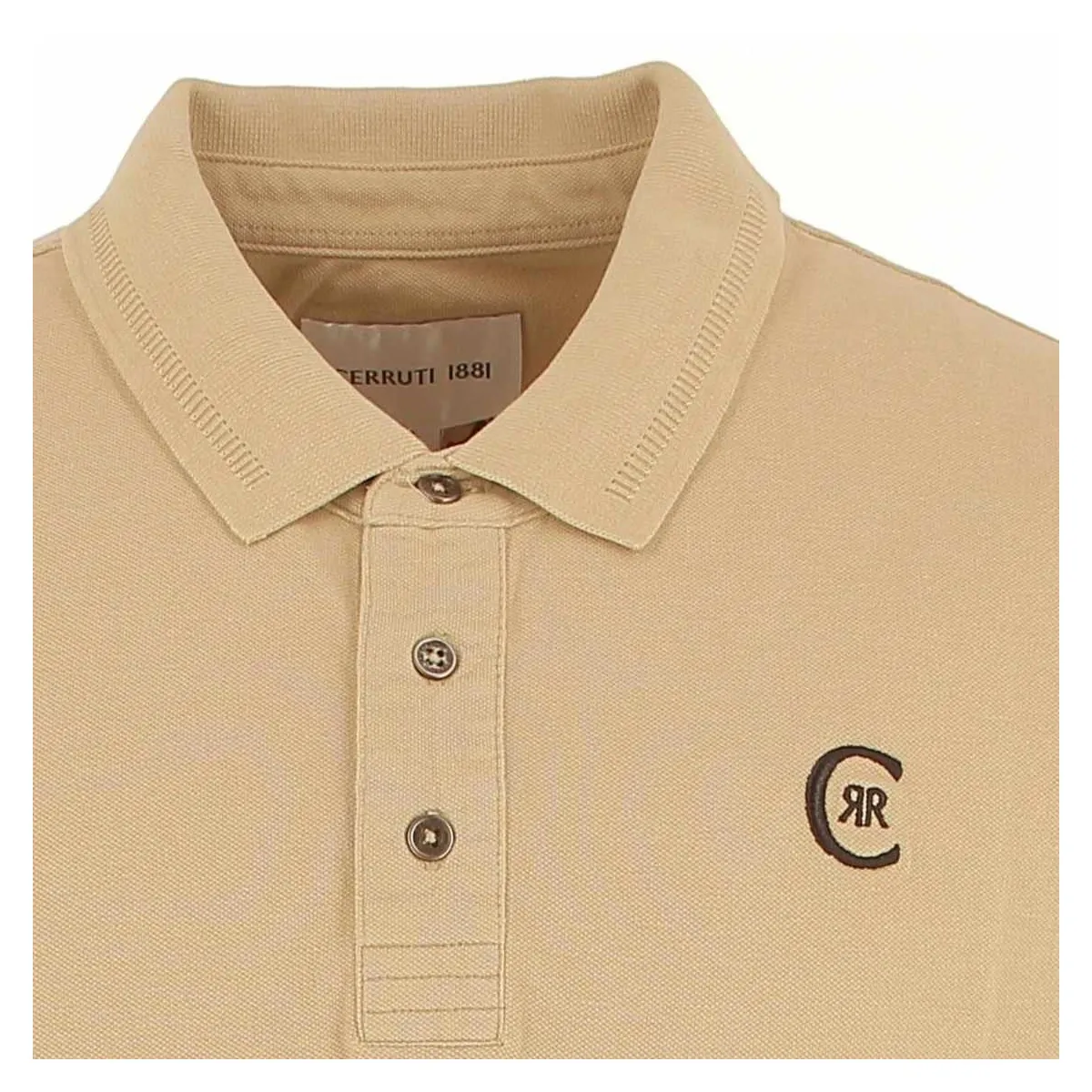 Polo homme nouvelle collection CERRUTI 1881 beige - Matiere-noble