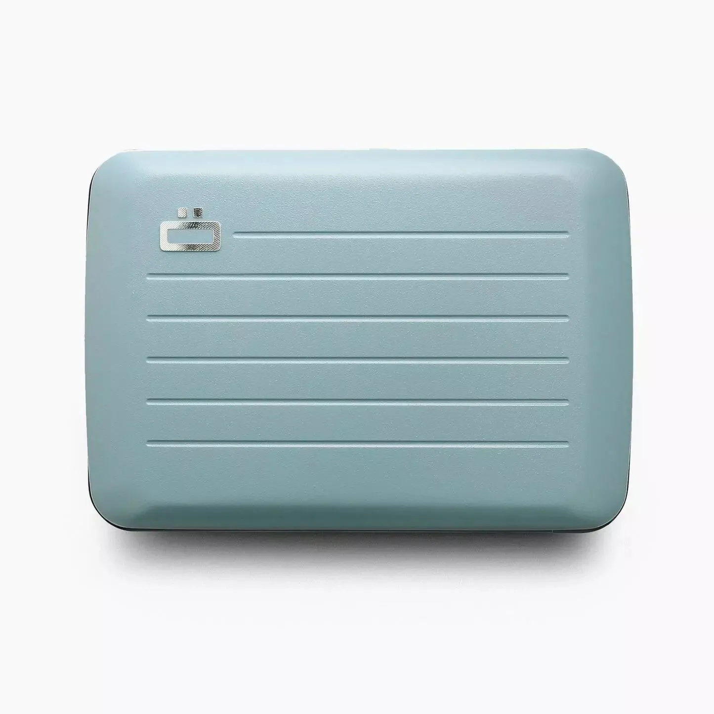 Porte-cartes discret compact Ögon bleu pâle