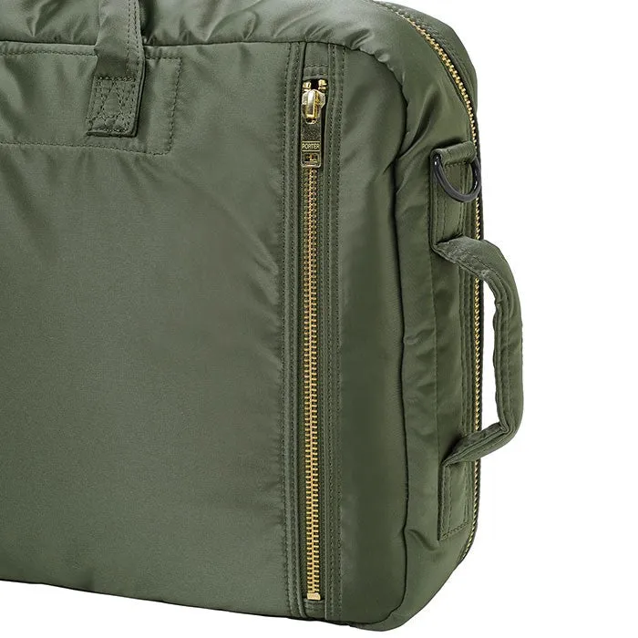 Porter Yoshida & Co Tanker Sac 3 Way Briefcase Verte