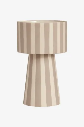 Pot de fleurs rayé Toppu - H 24