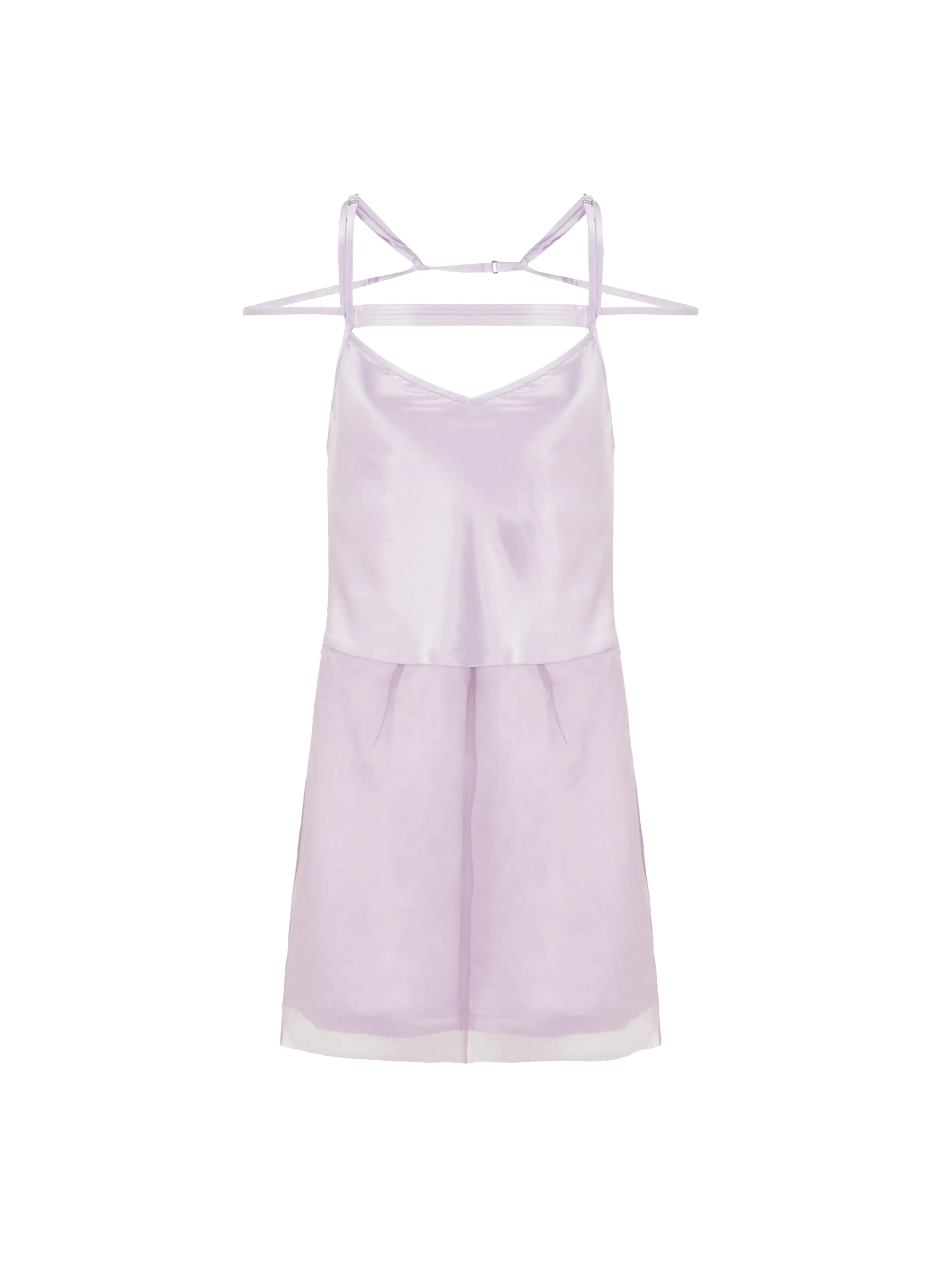 ROBE COURTE BI-MATIèRE - PRIVATE POLICY pour FEMME | Printemps