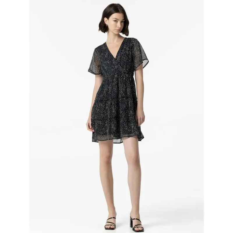 Robe manches 3/4 gaiga bleu femme - Vero Moda | wimod