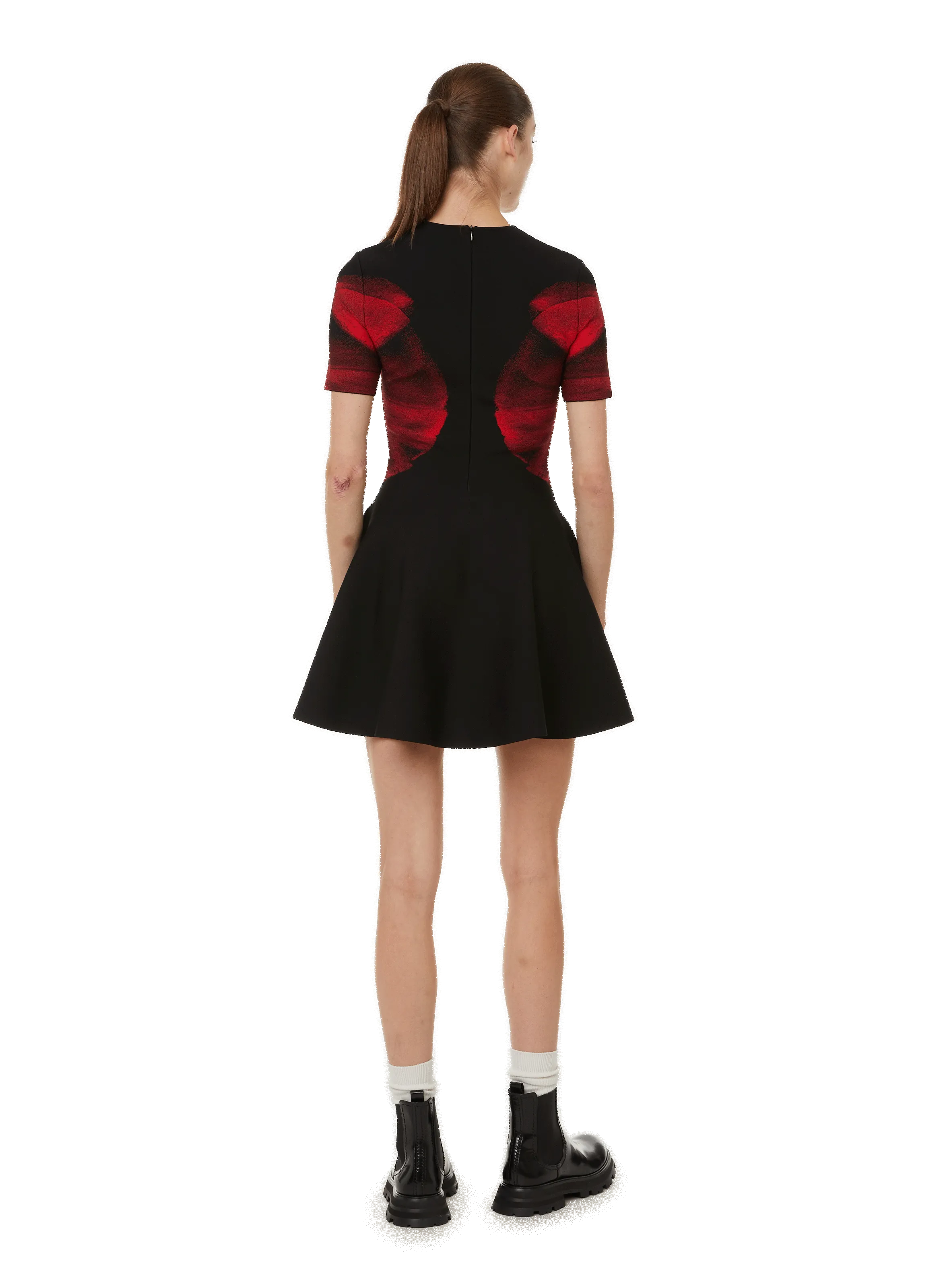 ROBE MOTIF ORCHIDéE - ALEXANDER MCQUEEN pour FEMME | Printemps
